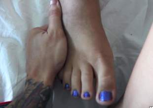 His sexy girlfriend can't live without to unfathomable throat, but in addition to that, hes gonna get some footjob along with that and an opportunity to film it so that he has something to jerk off to whilst shes at work